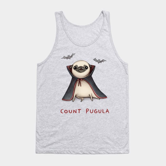 Count Pugula Tank Top by Sophie Corrigan